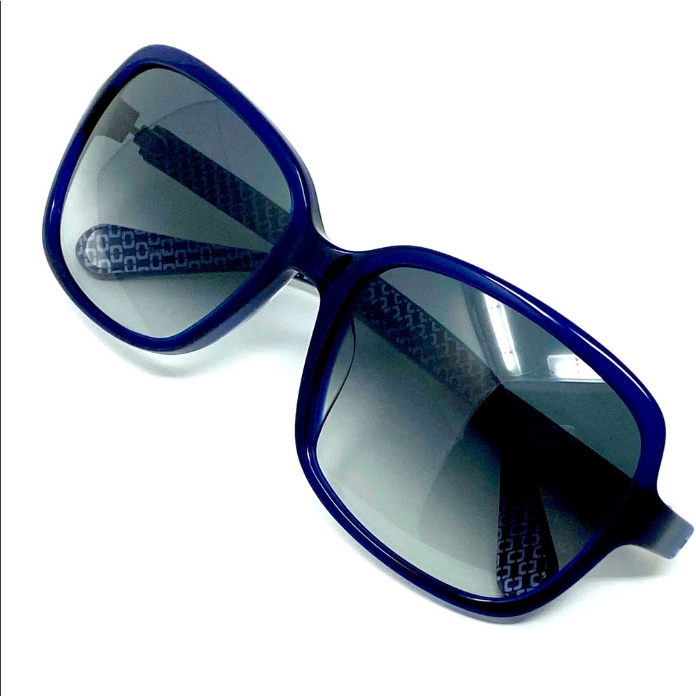 Diane Von Furstenberg DVF598S Kristen Blue Navy Sunglasses New